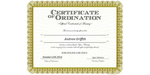 Ordained Minister Andrew Griffith