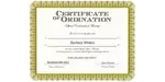 Ordained Minister Zachary Waters