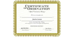 Ordained Minister Jessica Lanza