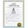 Custom 25th Anniversary Certificate