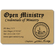 Minister Wallet Card