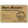 Ministers Wallet Card