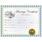 Classic Marriage Certificate
